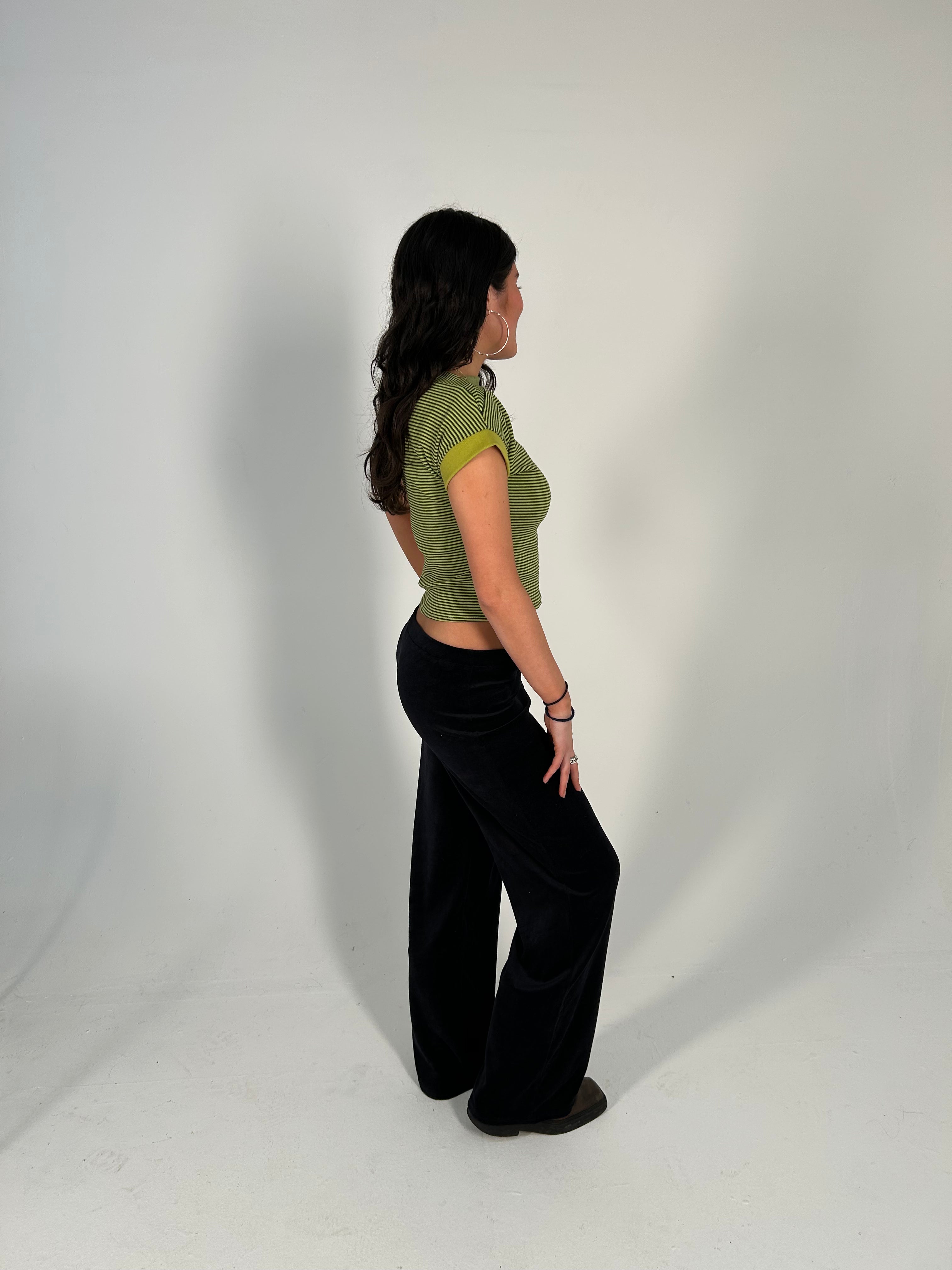 Midnight Velour Joggers