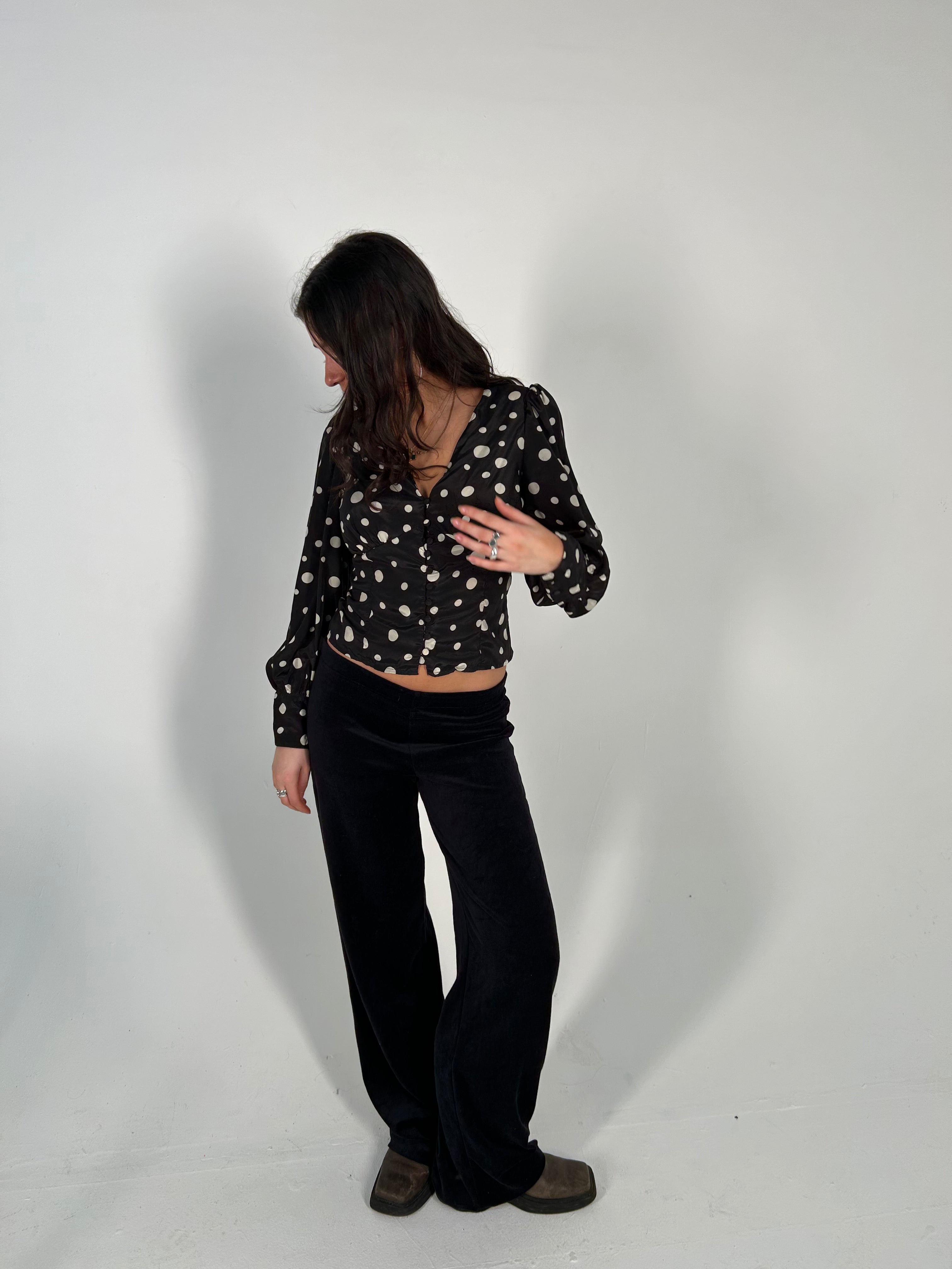 Midnight Velour Joggers